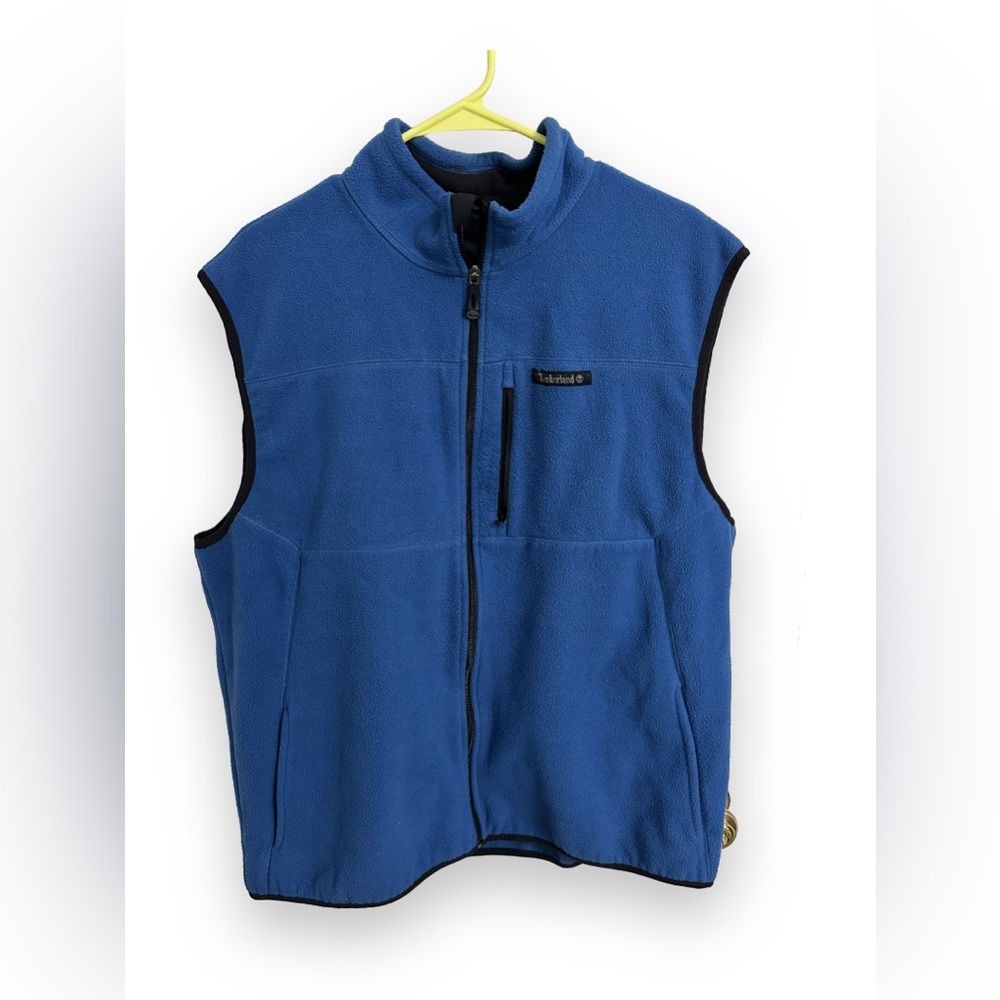 Men’s Timberland Blue Fleece Vest | Extra-Large